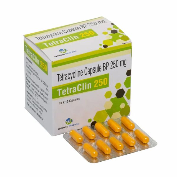 TETRACYCLINE CAPS 250