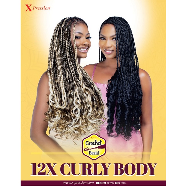 XPRESSION CURLY Extensions 12X C30